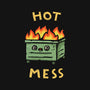 Flaming Hot Mess-Mens-Heavyweight-Tee-kg07