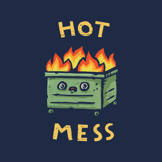 Flaming Hot Mess-Mens-Heavyweight-Tee-kg07
