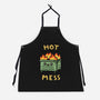 Flaming Hot Mess-Unisex-Kitchen-Apron-kg07