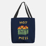 Flaming Hot Mess-None-Basic Tote-Bag-kg07
