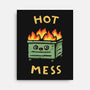 Flaming Hot Mess-None-Stretched-Canvas-kg07