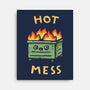Flaming Hot Mess-None-Stretched-Canvas-kg07