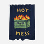 Flaming Hot Mess-None-Polyester-Shower Curtain-kg07