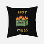 Flaming Hot Mess-None-Removable Cover w Insert-Throw Pillow-kg07