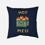 Flaming Hot Mess-None-Removable Cover w Insert-Throw Pillow-kg07