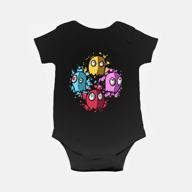 Bohemian Ghosts-Baby-Basic-Onesie-nickzzarto