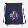 Bohemian Ghosts-None-Drawstring-Bag-nickzzarto
