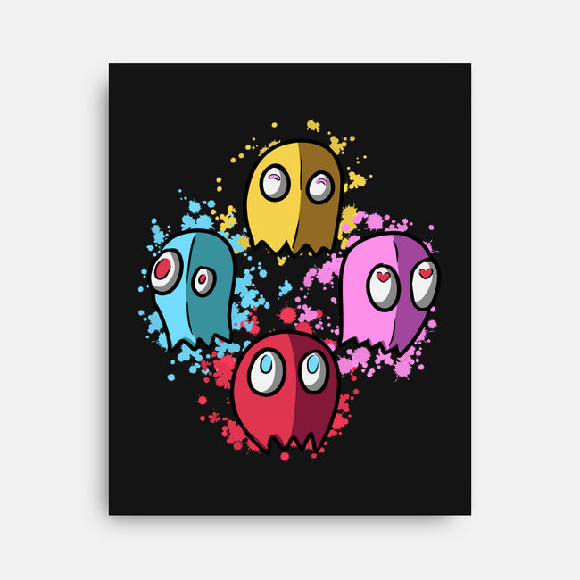 Bohemian Ghosts-None-Stretched-Canvas-nickzzarto