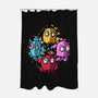 Bohemian Ghosts-None-Polyester-Shower Curtain-nickzzarto
