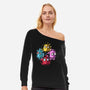 Bohemian Ghosts-Womens-Off Shoulder-Sweatshirt-nickzzarto