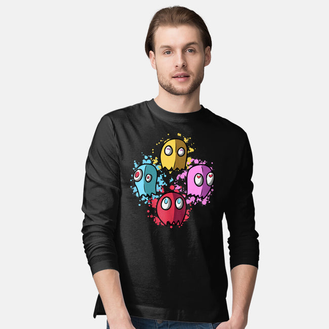 Bohemian Ghosts-Mens-Long Sleeved-Tee-nickzzarto