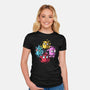 Bohemian Ghosts-Womens-Fitted-Tee-nickzzarto