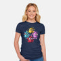 Bohemian Ghosts-Womens-Fitted-Tee-nickzzarto
