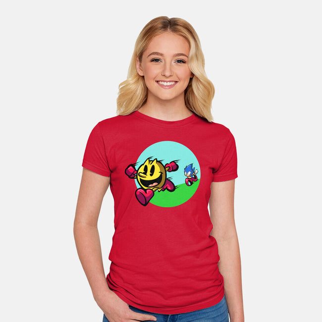 A Simple Race-Womens-Fitted-Tee-nickzzarto