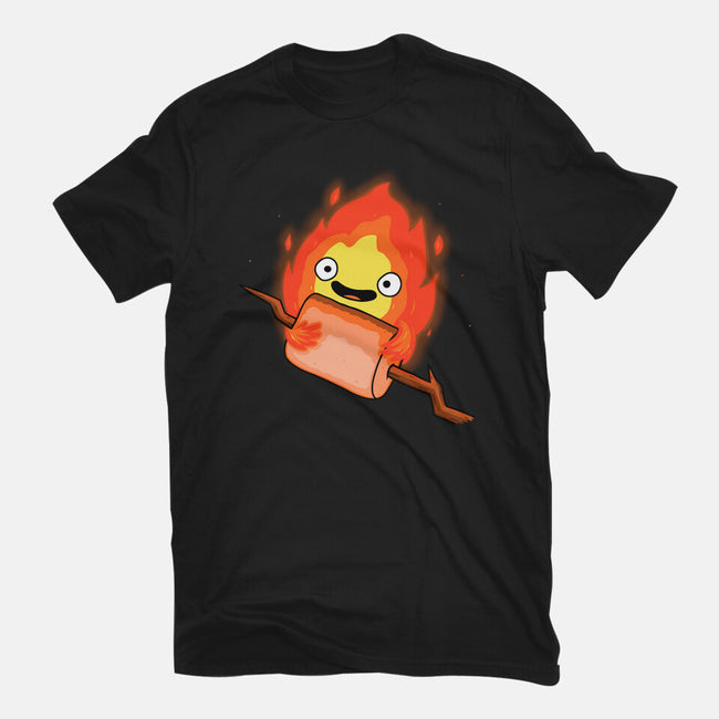 Camp Demon-Womens-Basic-Tee-Raffiti