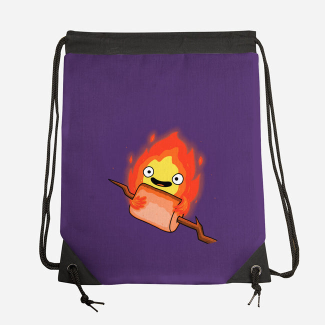 Camp Demon-None-Drawstring-Bag-Raffiti