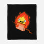 Camp Demon-None-Fleece-Blanket-Raffiti