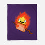 Camp Demon-None-Fleece-Blanket-Raffiti
