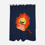 Camp Demon-None-Polyester-Shower Curtain-Raffiti