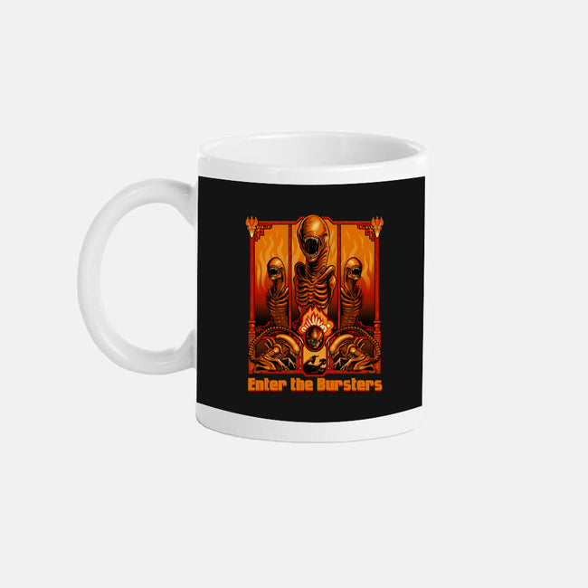 Enter The Bursters-None-Mug-Drinkware-daobiwan
