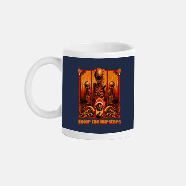 Enter The Bursters-None-Mug-Drinkware-daobiwan