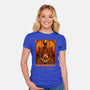 Enter The Bursters-Womens-Fitted-Tee-daobiwan