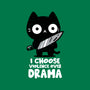 Violence Over Drama-Womens-Fitted-Tee-turborat14
