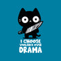 Violence Over Drama-Womens-Fitted-Tee-turborat14