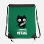 Violence Over Drama-None-Drawstring-Bag-turborat14