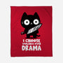 Violence Over Drama-None-Fleece-Blanket-turborat14