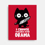 Violence Over Drama-None-Stretched-Canvas-turborat14