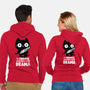 Violence Over Drama-Unisex-Zip-Up-Sweatshirt-turborat14