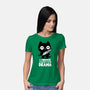 Violence Over Drama-Womens-Basic-Tee-turborat14