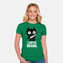 Violence Over Drama-Womens-Fitted-Tee-turborat14