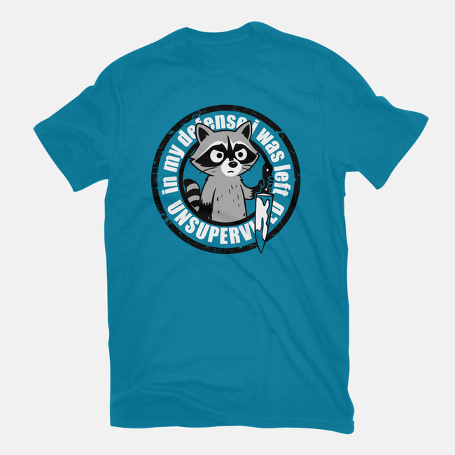 Was Left Unsupervised-Mens-Heavyweight-Tee-turborat14