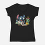 We Got Great Chemistry-Womens-V-Neck-Tee-Xentee
