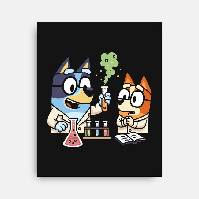 Chemical Reaction-None-Stretched-Canvas-Xentee
