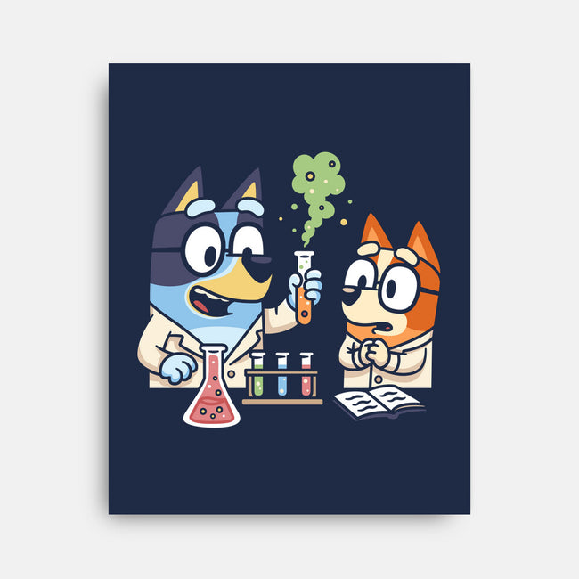 Chemical Reaction-None-Stretched-Canvas-Xentee