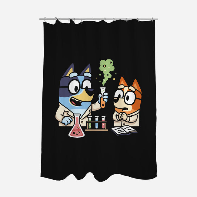 Chemical Reaction-None-Polyester-Shower Curtain-Xentee