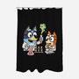 Chemical Reaction-None-Polyester-Shower Curtain-Xentee