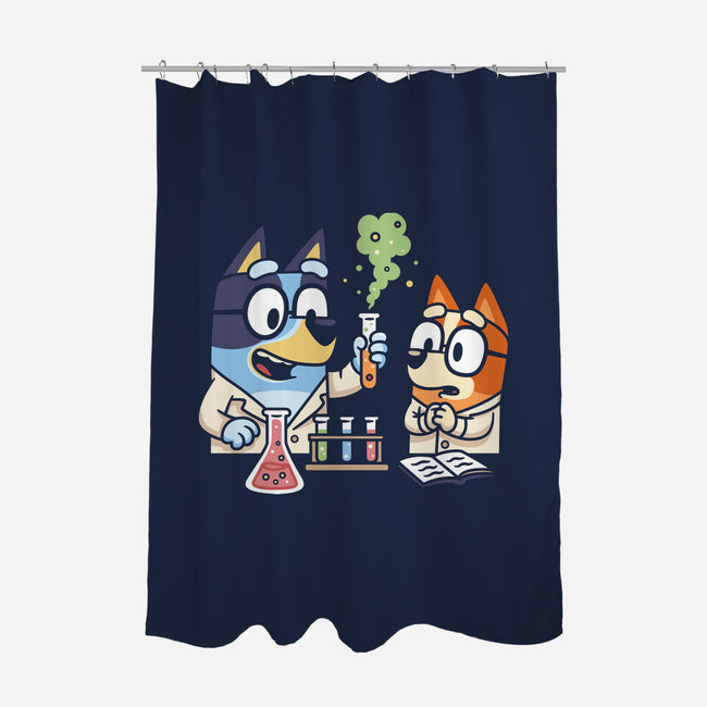 Chemical Reaction-None-Polyester-Shower Curtain-Xentee
