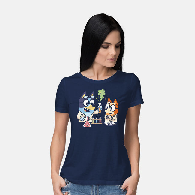 Chemical Reaction-Womens-Basic-Tee-Xentee