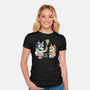 Chemical Reaction-Womens-Fitted-Tee-Xentee