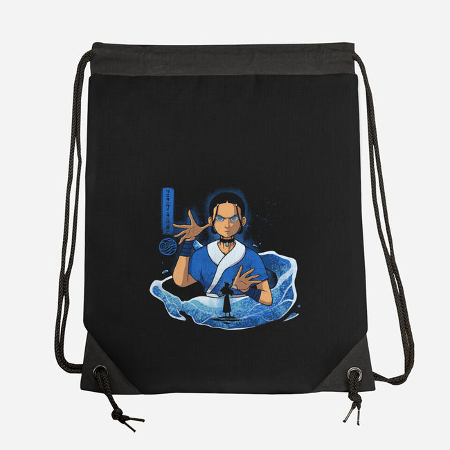 The Master Waterbender-None-Drawstring-Bag-grevalra