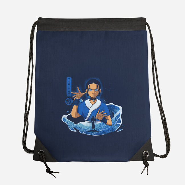 The Master Waterbender-None-Drawstring-Bag-grevalra