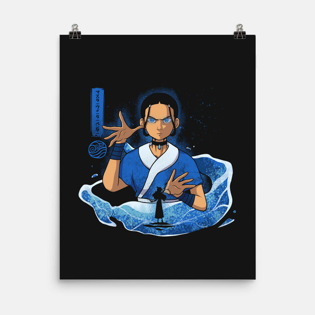 The Master Waterbender-None-Matte-Poster-grevalra