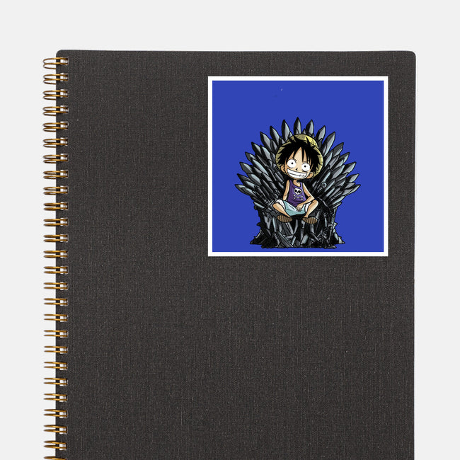 King Of Pirates Throne-None-Glossy-Sticker-fanfabio