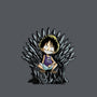 King Of Pirates Throne-Womens-Fitted-Tee-fanfabio