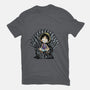 King Of Pirates Throne-Womens-Fitted-Tee-fanfabio
