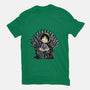 King Of Pirates Throne-Womens-Fitted-Tee-fanfabio